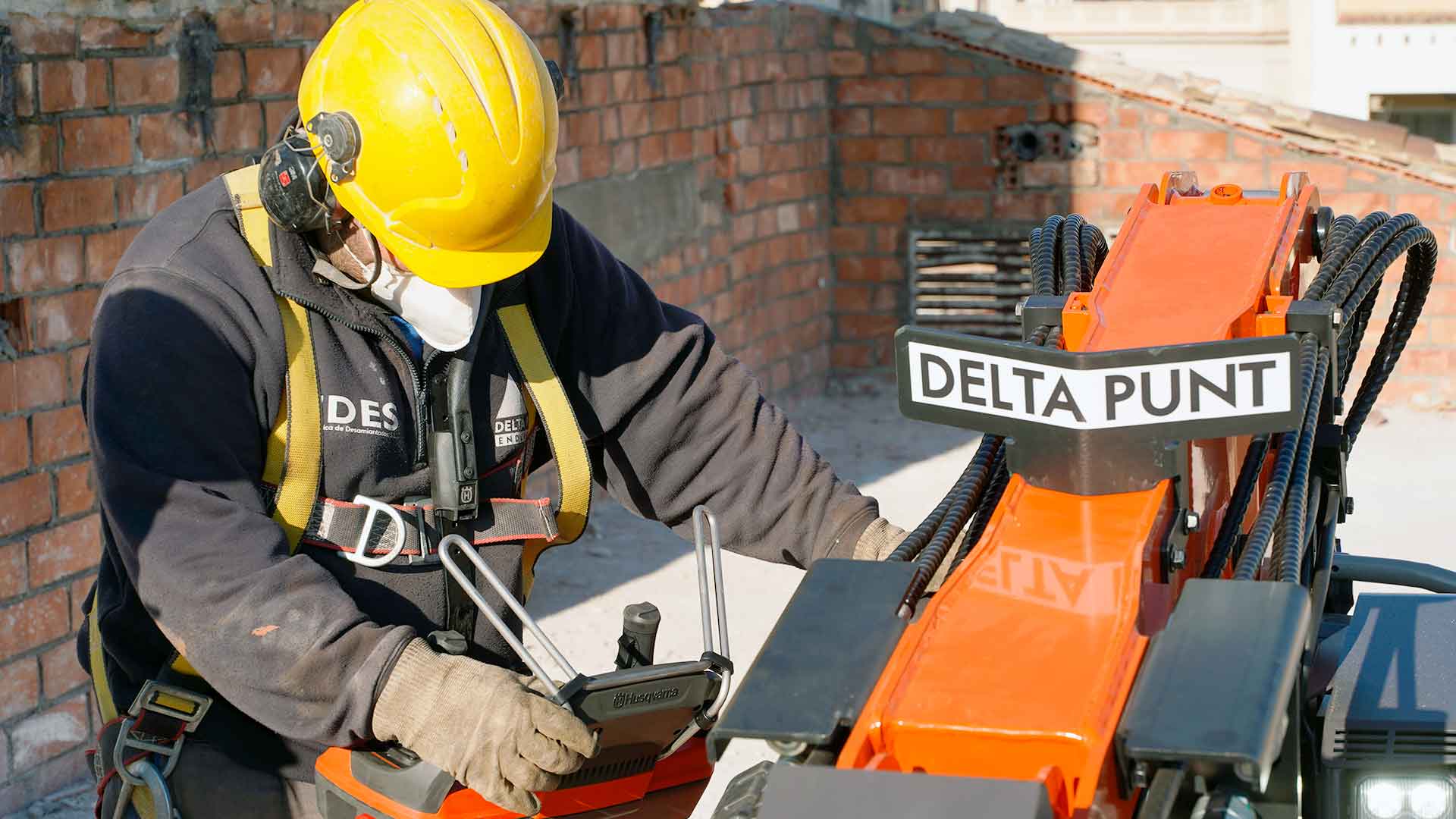 Robot para demolición Deltapunt