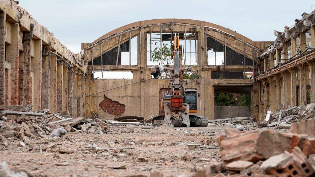 gestion integral de demolición Delta Punt
