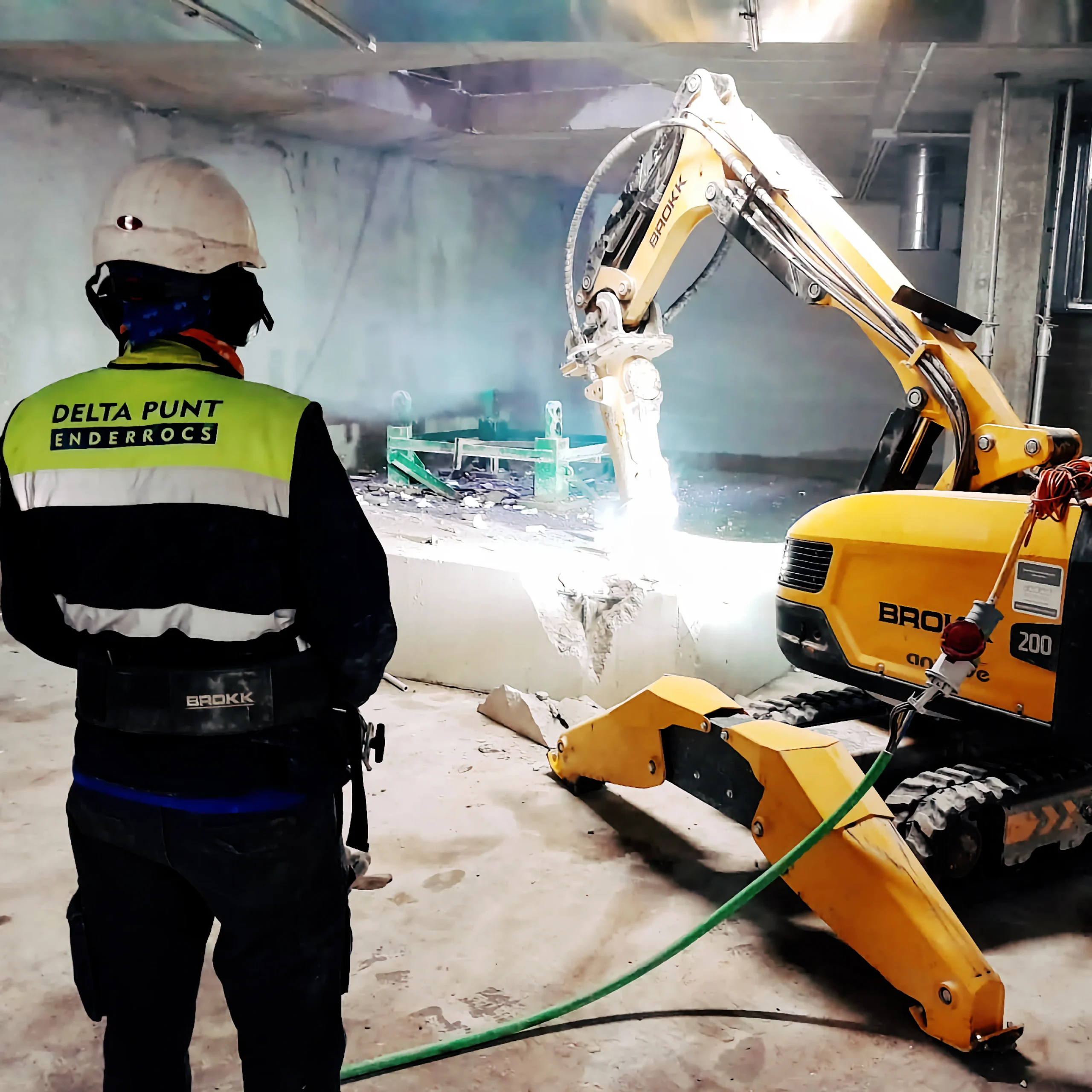 Robots para demolición | Deltapunt