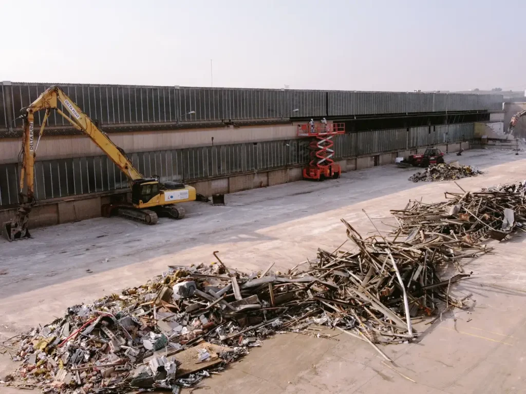 Desmantelamientos sostenibles en el sector de la demolición