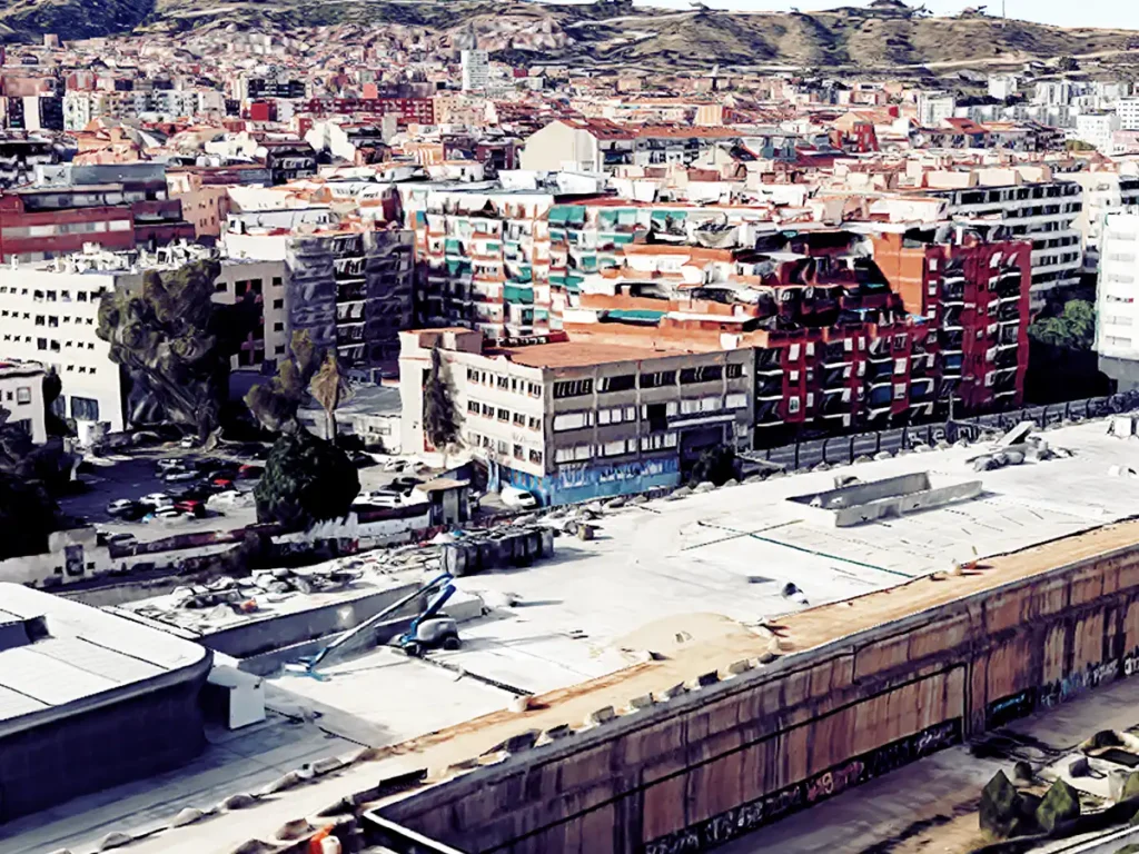 Derribo edificio Andana Estació adjudicado a Deltapunt